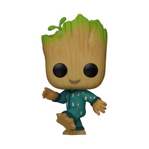 Funko: Pop Marvel: I Am Groot - Groot PJs (Dancing)