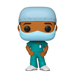 Funko- Pop Heroes Front Line Worker-Male #2 Figura Coleccionable