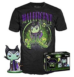 Funko Pop &amp; tee: Villains- Maleficent(DGLT)-M