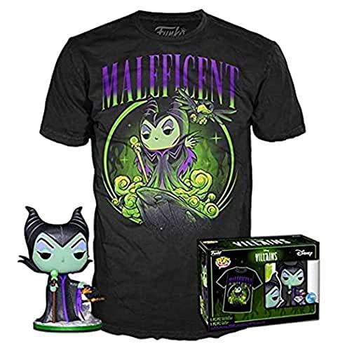 Funko Pop &amp; tee: Villains- Maleficent(DGLT)-M