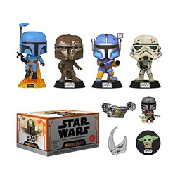 Funko Caja de coleccionista: Star Wars - El Mandaloriano (2 pops incluidos)