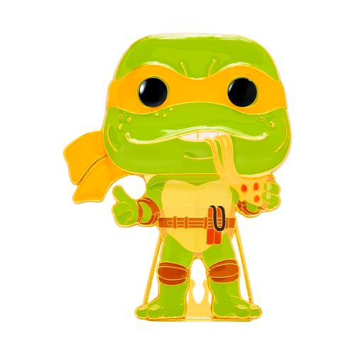 Funko Loungefly Pop! Large Pop Pin - Teenage Mutant Ninja Turtles: Michelangelo