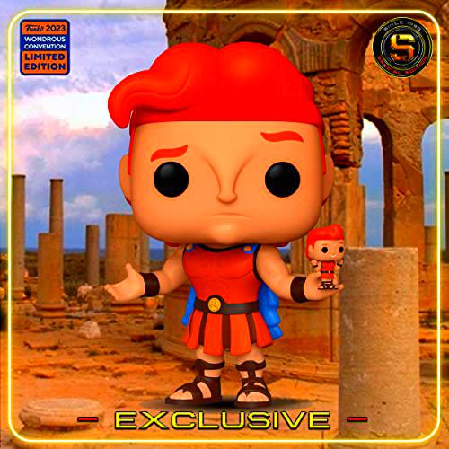 Funko Disney Pop! Hercules con figura de acci n Wondercon 2023 exclusiva