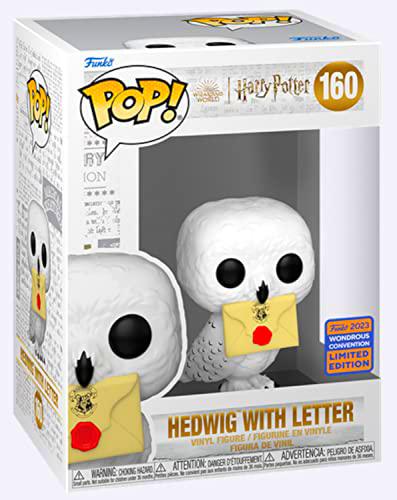 Funko Harry Potter Pop! Hedwig con letra WonderCon exclusiva