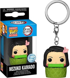 Funko Pop Keychain: Demon Slayer - Nezuko'n BSKT