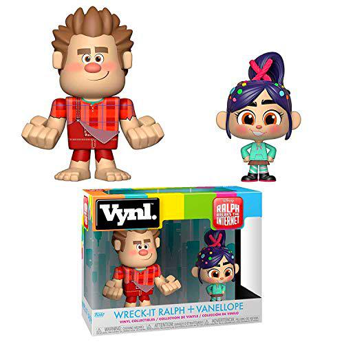 Funko 33187 VYNL 4 Inch 2-Pack: Disney: Wreck-It-Ralph 2: VYNL 1 and VYNL 2