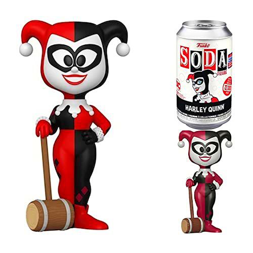 Funko Vinyl Soda: DC- Harley w/Mallet w/Chase(IE) 1 In 6 Chance of Receiving A Chase Variant (Styles May Vary), 58299