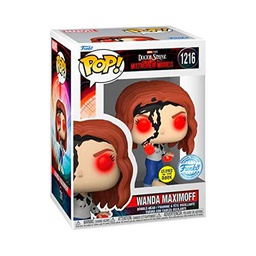 Funko Pop! Marvel Doctor Strange in The Multiverse of Madness Wanda (Earth-838) Figura de vinilo que brilla en la oscuridad