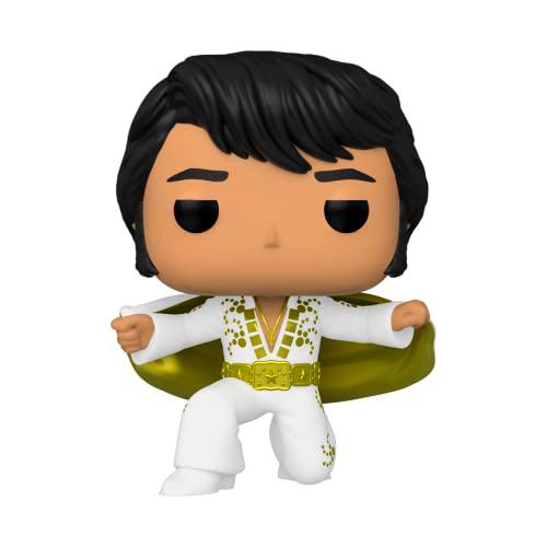 Funko Pop! Rocks: Elvis Presley - Pharaoh Suit - Figuras Miniaturas Coleccionables para Exhibición