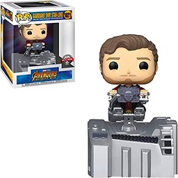 Funko Pop! Deluxe: Marvel Avengers Infinity War - Guardians' Ship: Star-Lord (Special Edition) #1021 Bobble-Head Vinyl Figure