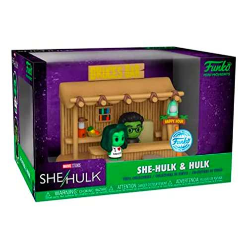 Funko Mini Moments: - She-Hulk - She-Hulk - Figuras Miniaturas Coleccionables para Exhibición