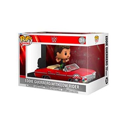 POP! Funko Ride Super Deluxe: WWE - Eddie Guerrero con Low Rider Eng Merchandising