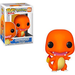 Funko Charmander POP! Games Vinyl Figure &amp; 1 POP! Compatible PET Plastic Graphical Protector Bundle [#455 / 37603