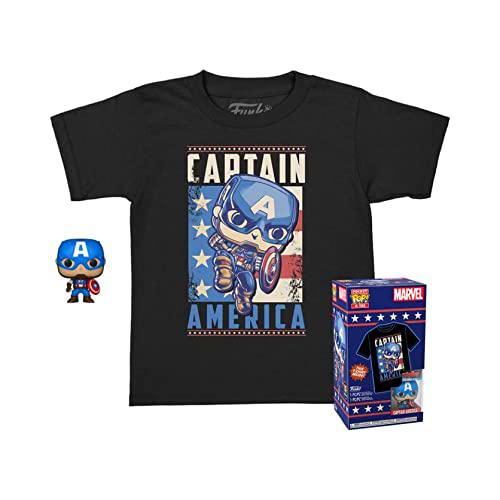 Loungefly Funko Pocket Pop! &amp; tee: Marvel - Captain America