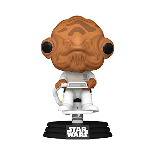 Funko Pop! Star Wars: Admiral Ackbar con Chair - Exclusivo De Amazon