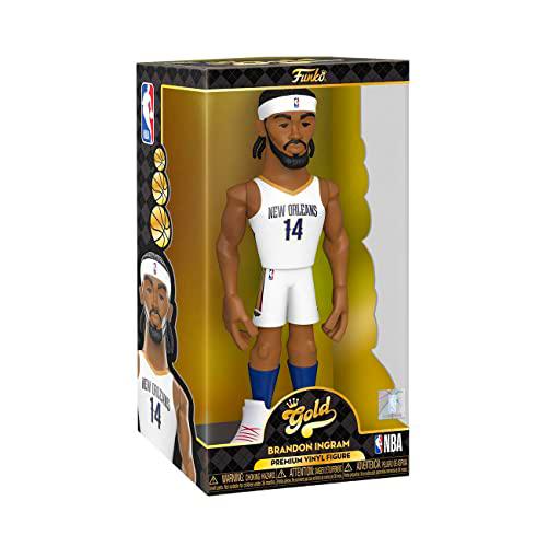 Funko Vinyl Gold 12&quot;: NBA - Brandon Ingram - 1/6 Probabilidades De Obtener Una Variante RARA