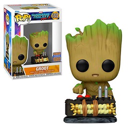 Funko Marvel Pop! Groot con Detonator WonderCon Exclusivo