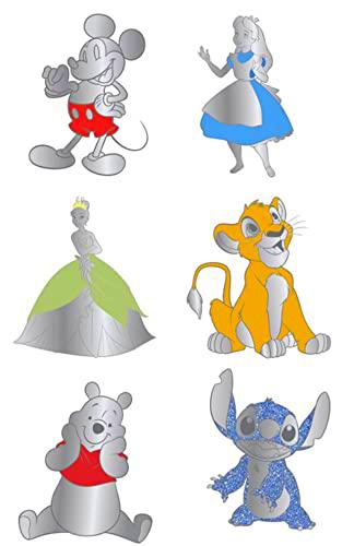 Loungefly DISNEY 100TH ANNIVERSARY PLATINUM CHARACTERS BLIND BOX PINS