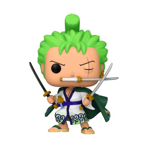 Funko Pop! Animation: One Piece - Roronoa Zoro - Figuras Miniaturas Coleccionables para Exhibición