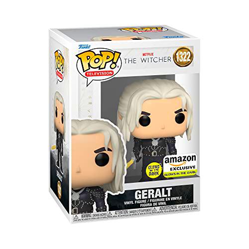 Funko Pop! TV: Witcher - Geralt con Sword - Brilla En La Oscuridad