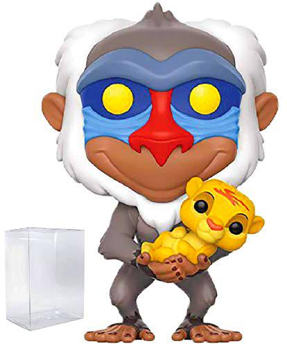 Disney: The Lion King - Rafiki with Simba Funko Pop! Vinyl Figure (Includes Compatible Pop Box Protector Case)