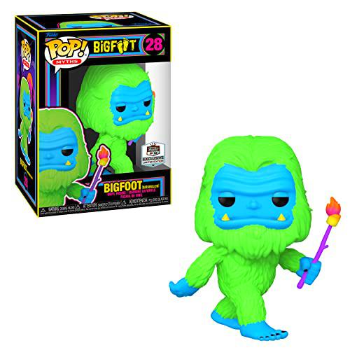 Funko 69592 Pop! Myths - Pie grande con malvavisco HQ Blacklight Edición limitada exclusiva #28