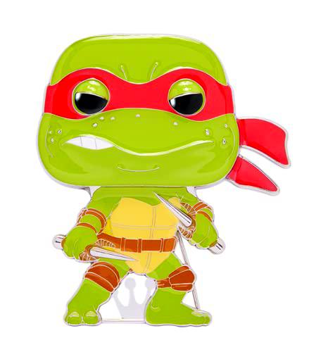 Loungefly LF Pop! Large Enamel Enamel Pin Teenage Mutant Ninja Turtles (TMNT) : Raphael