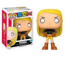 Funko-Figura Pop Teen Titans Go Terra, 6 x 6 x 10 cm (455)