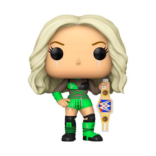 Funko Pop! WWE: Liv Morgan with Belt - Figuras Miniaturas Coleccionables para Exhibición