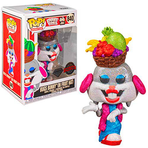 Funko Pop Animation Looney Tunes Bugs Bunny in Fruit Hat Diamond Exclusive