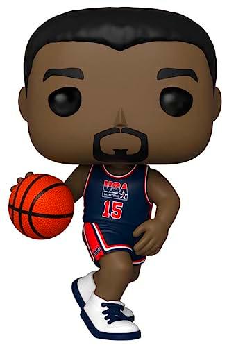 Funko Pop! Jumbo: USA Basketball - Magic Johnson (1992 Team USA Navy Uni) (Special Edition) #125 Vinyl Figure (10&quot;)