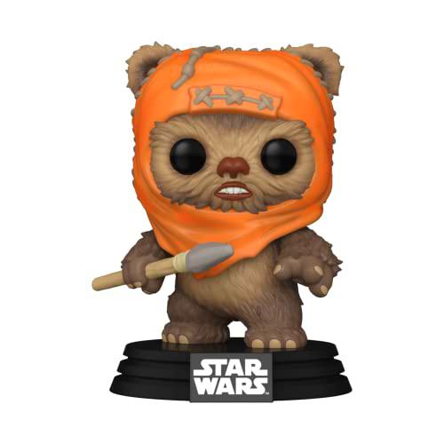 Funko Pop! Star Wars: RotJ 40th - Wicket - Figuras Miniaturas Coleccionables para Exhibición