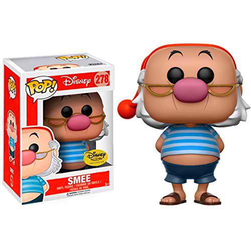 SMEE (Disney Treasure Exclusive): Peter Pan x Funko POP! Figura de vinilo de Disney y 1 POP! Paquete de protector gr fico de pl stico PET compatible [#278 / 00020