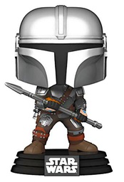 POP! Star Wars 479 The Mandalorian with Beskar Staff Exclusive