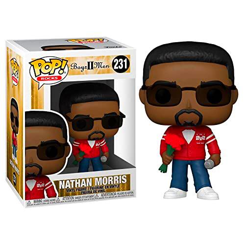 Funko POP! Rocks: Boyz II Men - Nathan Morris - Figura de Vinilo Coleccionable