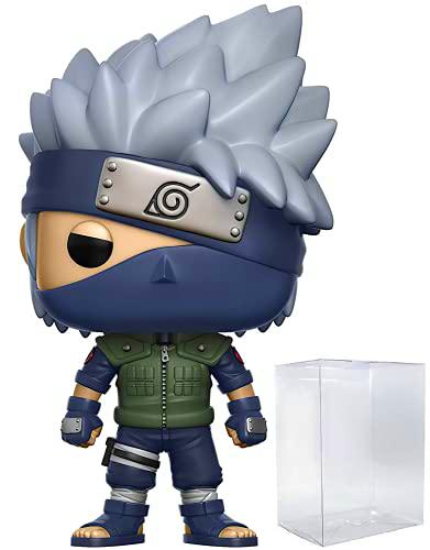 Naruto Shippuden - Figura de vinilo Kakashi Funko Pop! (paquete con funda protectora compatible con caja de pop)