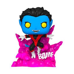 Funko Pop! Deluxe: X-Men - Nightcrawler (Teleporting) (Glows in The Dark) (PX Previews Exclusive) #1124 Bobble-Head Vinyl Figure