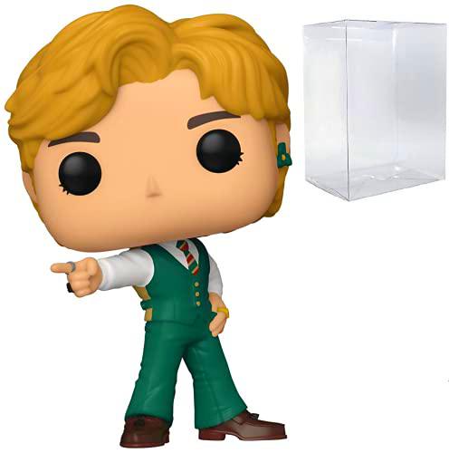 BTS - Dynamite - Figura de vinilo Funko Pop (con funda protectora compatible con caja emergente)