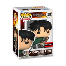 Funko Figura del Capit n Levi Ackerman (temporada final) de Pop Attack On Titan (exclusivo de anime AAA)