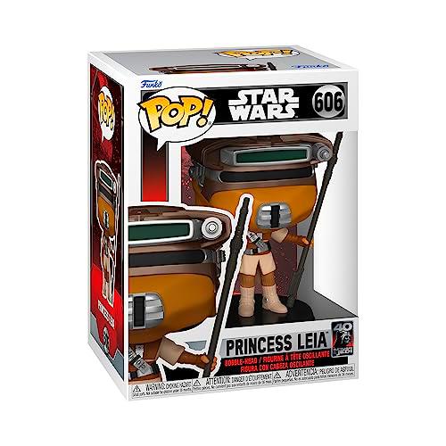 Funko Pop! Star Wars: RotJ 40th - Leia - (Boushh) - Figura de Vinilo Coleccionable