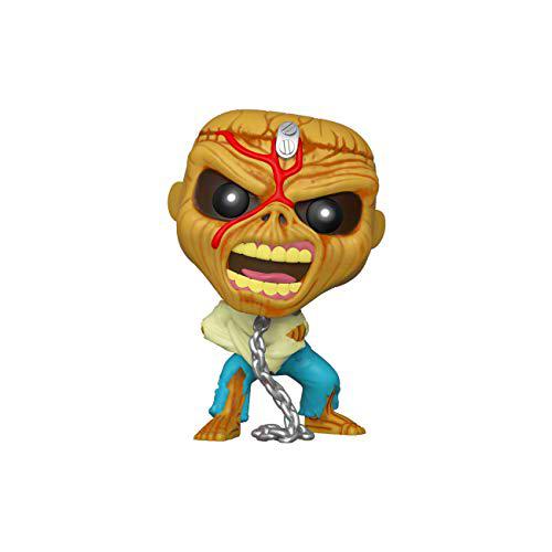 Funko- Pop Rocks: Iron Maiden-Piece of Mind (Skeleton Eddie) Collectible Toy