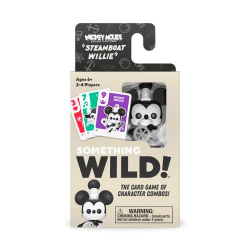 Something Wild! Steamboat Willie - Includes Collectable Mini Pop! Ideal For Children Ages 6 and Up