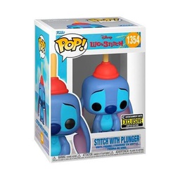 Lilo &amp; Stitch Stitch with Plunger Pop! Vinyl Figure #1354