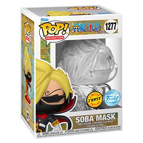 Funko Pop! Anime One Piece - M scara de Soba (Raid Suit) Sanji Special Edition Figura de vinilo exclusiva #1277 (Chase Special Edition)