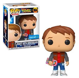 Funko Pop! Back to The Future #964 Marty with Hoverboard Walmart Exclusive Vinyl Figure Comes in Pop Protector