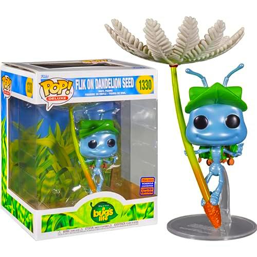 A Bug's Life - Flik on Dandelion Seed Deluxe Pop! Figura de vinilo (2023 Wondrous Convention Exclusive)