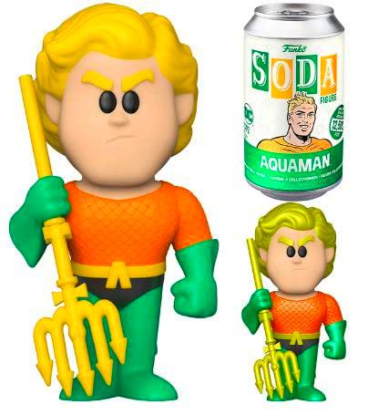 Funko Vinyl SODA: DC - Aquaman Con Metálico Chase - DC Comics