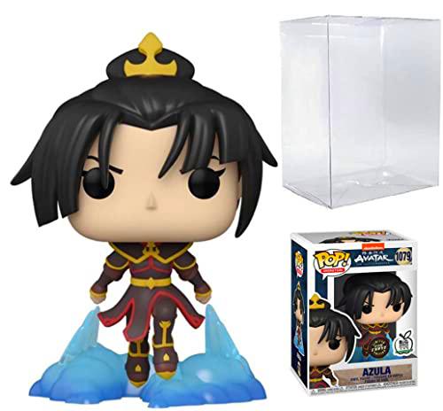 Funko Avatar: The Last Airbender - Azula Agni Kai (exclusivo de Big Manzana) Chase GTID Pop! Exclusiva figura de vinilo (incluye funda protectora compatible con Pop Box)