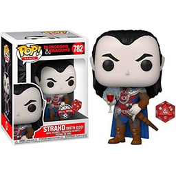 Funko Pop! Games D&amp;D #782 - Strahd [Metallic with D20 Dice] Exclusivo (FUN56114)