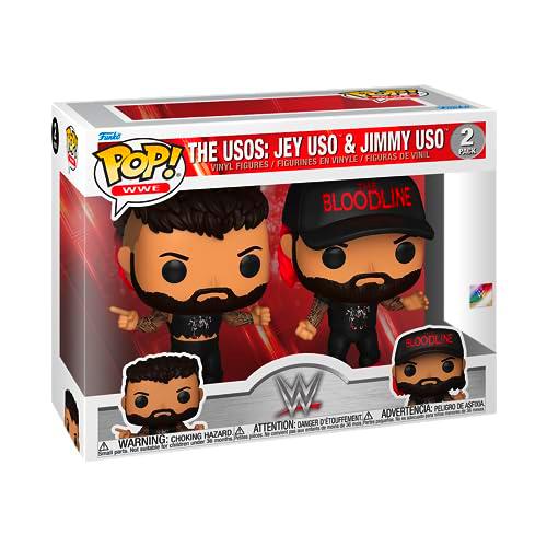 Funko POP! WWE: Jey Uso - (Uso Bros) Brothers 2 Paquete